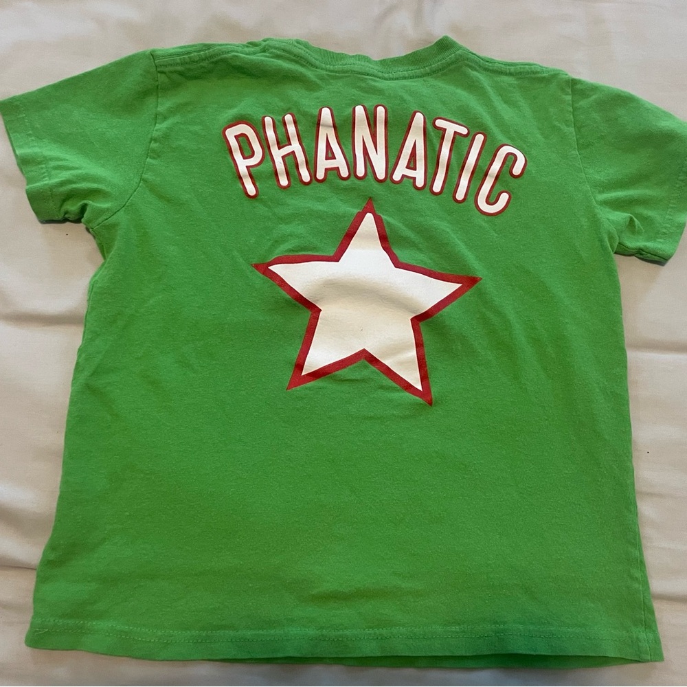 Philly Sports Set (4) Kids T-Shirts Size 7 Phillies Eagles Sixers Nike - Picture 3 of 9
